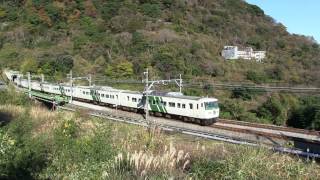 JR185系 特急踊り子号 伊豆大川駅入線