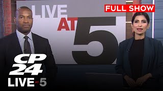 One-year anniversary since Oct. 7 attack | CP24 Live at Five for Oct. 7, 2024