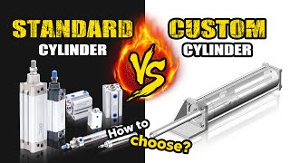 "Standard vs Custom Pneumatic Cylinders – What You Need to Know in Pneumatics