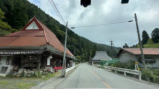 【4K ドライブ】滋賀から京都へ - 朽木〜367鯖街道〜大原 / Drive Japan Shiga to Kyoto