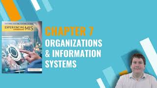 CS1032: Chapter 7: Organizations and Information Systems