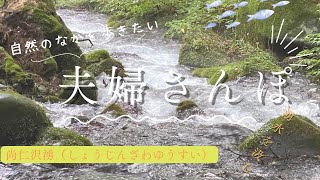 【湧水】尚仁沢湧水spring water　Shojinsawa spring water/大自然の散歩はやっぱり気持ちがいい！