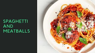 Spaghetti \u0026 Meatballs | 50 Minutes | Guided Cooking | CHEF iQ Smart Cooker