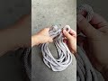 simple and effective way to store rope convenient for next use