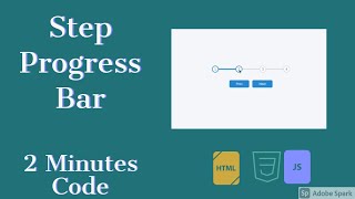 Create Step Progress Bar Using HTML ,CSS AND JavaScript | Sojib Hossein | HTML |CSS | JavaScript |