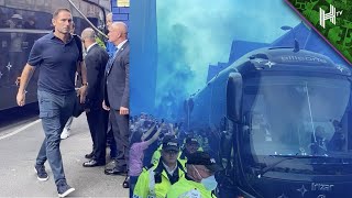 AMAZING scenes at Goodison Park as Everton arrive for Merseyside Derby 🔥