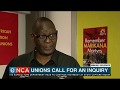 Unions call for an inquiry into mining violence