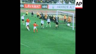 SYND 14-5-72 HIGH LIGHTS OF ENGLAND V WEST GERMANY