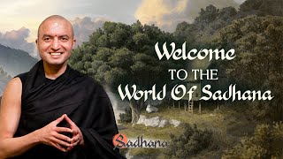 Welcome To The World Of Sadhana App | Launch Event by Om Swami | Demo