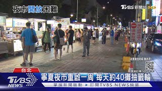 可惡想逛! 各大夜市解禁時間曝 台南唯一開放內用｜十點不一樣20210709