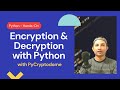 File Encryption & Decryption using Python | PyCryptodom