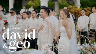 The Wedding of David & Geo