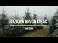 božićna drvca cikač varaždin snimka iz zraka