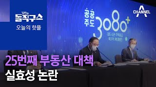 [핫플]25번째 부동산 대책 실효성 논란 | 김진의 돌직구 쇼 670 회