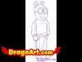 How to draw Arthur, step by step