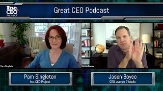 Great CEO Podcast  Pam Singleton with Jason Boyce of Avenue7Media