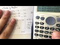 Cómo RESOLVER ECUACIONES con tu CALCULADORA CASIO.