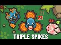 Taming.io - ULTIMATE TRIPLE SPIKES COMPILATION