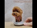 《毛毛戀．aiko羊毛氈手作》作品分享_貴賓羊毛氈 羊毛フェルト needlefelt