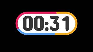 55 Second countdown timer with beep at every second 🔔