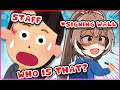 [ENG SUB/Hololive] Mumei was approached by Holostaff when she was signing the wall in new studio