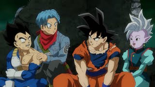 Goku Convinces Vegeta to Fuse and Zamasu Gets Erased English Dub