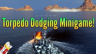 World of Warships - Torpedo Dodging Minigame