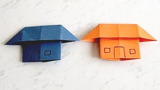 How to Make a Paper Home, House | Kids Paper Arts and Crafts