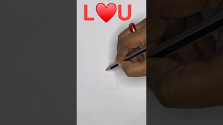 L♥️U letter se maa ki easy drawing # shorts # viral