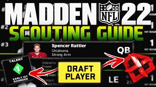 How to Scout & Draft The BEST Players In Madden 22 Franchise | Madden 22 Franchise Tips