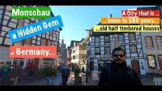 Monschau, Germany - 300 years old half timbered houses! | Exploring Germany