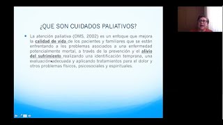 [Videoconferencia] COVID-19 y los cuidados paleativos