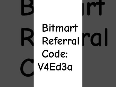 Bitmart Referral Code: V4Ed3a || Create Bitmart Account, Bitmart Referral Bonus, Bitmart Sign Up Code