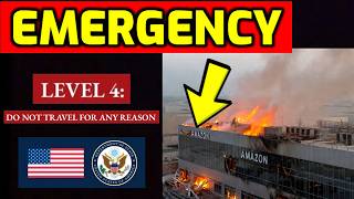 ⚠️ Level 4 Alert Issued - Amazon Data Center Hit by Missile - CYBERCOM issues Warning