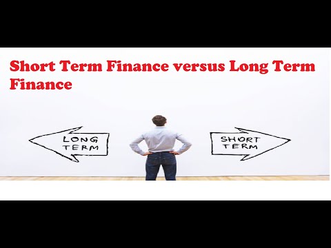 What is short-term sources?
