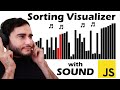 Sorting Visualizer with Sound (JavaScript Tutorial)