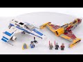 LEGO Star Wars Ahsoka E-wing vs. Shin Hati's Starfighter review! #NotSponsored #CalmAdult 75364