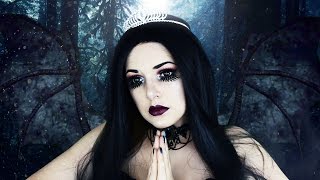 DARK FALLEN ANGEL | Halloween Makeup Tutorial | Cherry Wallis