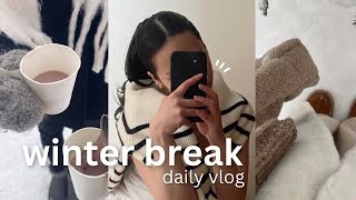 WINTER BREAK VLOG 🎄 | holiday, new years, haul, etc!