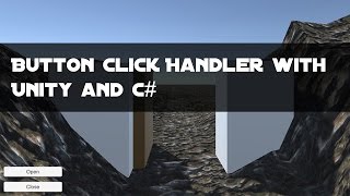 Unity 5 Button Click C# Tutorial