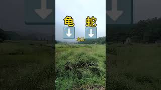 王炳程老师:龟蛇锁水口，江西景点 杨公风水弟子班教学培训实战