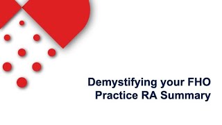 DoctorCare Webinar RA Summary (FHO Version)