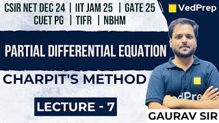 Partial Differential Equation | Charpit's Method | IIT JAM|CSIR NET|GATE|CUET PG|TIFR|NBHM | Lec-7