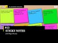 #13 of 25 Beginner Projects -  HTML, CSS, & JavaScript - Sticky Notes