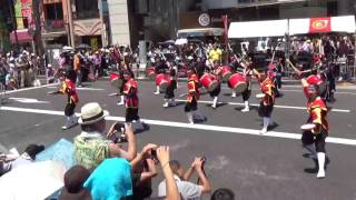 琉球國祭り太鼓　2016新宿エイサーまつり　1/15「いちゃりば結」