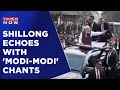 Prime Minister Modi Holds Roadshow In Poll-Bound Meghalaya, Crowd Echoes With 'Modi-Modi' Chants