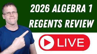 2026 Algebra 1 Regents Review