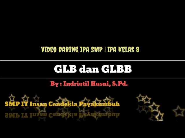 Soal Glb Dan Glbb Kelas 8