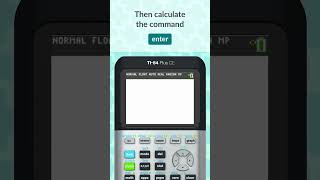 How to do a binomial computation with the TI-84 Plus CE