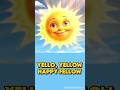 Yellow, Yellow, Happy Fellow 🌞 | A Cheerful Kids' Poem About the Sun